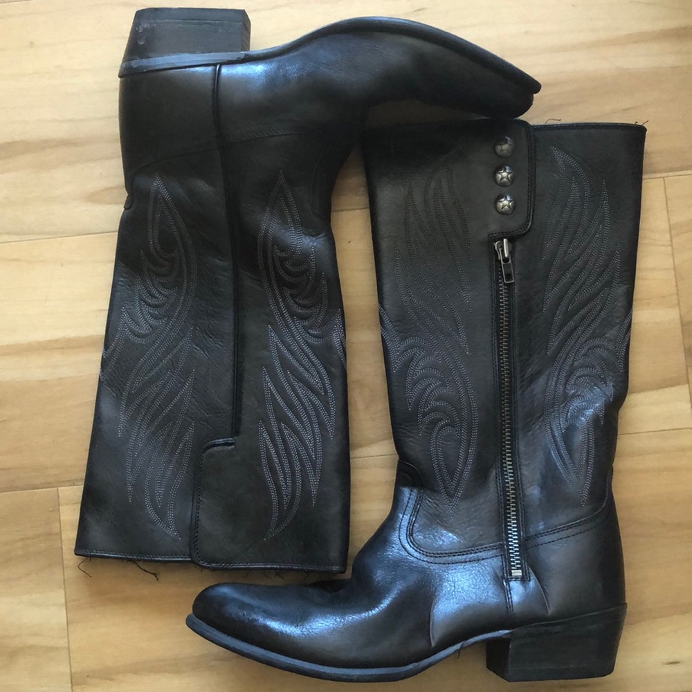 Ariat leather boots
